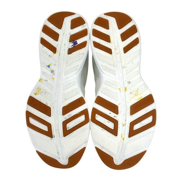 APL Techloom Pro Women Running Shoes Size 8.5 White Knit Breathable Laced Comfy - Picture 7 of 15